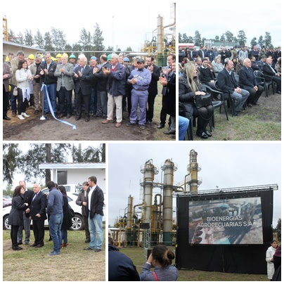Quedó inaugurada la Alcoholera de Bioenergías S.A. en el Área Industrial de Villa Ocampo